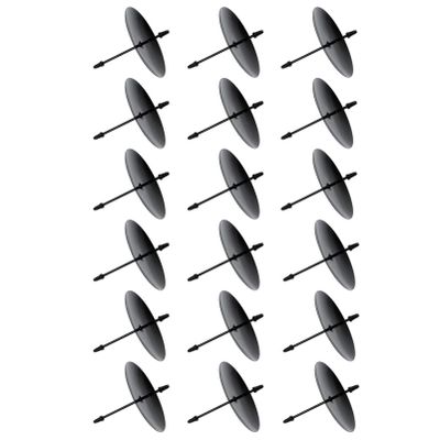 Cabilock Metal Candle Holder Set 12pc Iron Candle Fixators for DIY Decorations Wreath Accessories