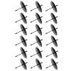 Cabilock Metal Candle Holder Set 12pc Iron Candle Fixators for DIY Decorations Wreath Accessories view 1