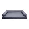 *COVER ONLY*-Style 6 Outdoor Daybed Mattress Bolster Pillow Slipcovers Knife Edge Full Size - AD001 view 2