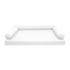 Prolinemax |SLIPCOVER ONLY|S6 Outdoor Daybed Mattress Bolster Pillow Cushion Covers Knife Edge Queen AD106 view 2