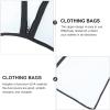 FOMIYES 10pcs Transparent Garment Bags for Clothes Storage Suit Covers Lightweight and Scratch- Hanging for Use view 2