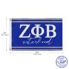 BBGreek Zeta Phi Beta Official Vendor - 3 x 5 Feet Large Wall Flag/Banner - Finer - Sorority Paraphernalia view 2