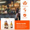 12 Bottle Caddy Metal Basket: Divider Beer Carrier for Bar Pub Restaurant Party Bar Club view 2