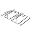 Adjustable Wine Glass Rack,Under Cabinet Stemware Rack,Hanging Wine Glass Holder,Stainless Steel Hanger Storage Shelf,for Kitchen Cabinet Bar Decor,Perfect for Wine lovers,Easy to Install view 1