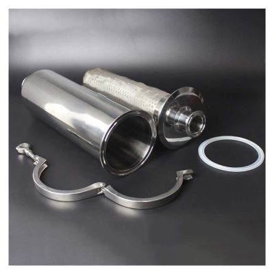 Brewing equipment Fit 19/25/32/38/51/63mm Pipe x 1.5" 2" 2.5" Tri Clamp In-line Filter Strainer Homebrew Beer Brewing SUS 304 Stainless Steel Home brew (Color : 63mm K77.5mm, Size : 150 Mesh)