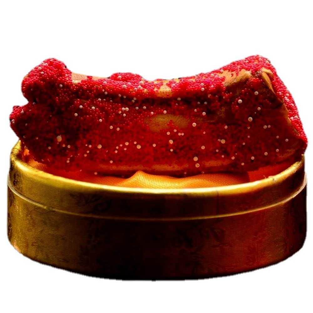 XIALON Precious Rare Blood-Colored Relics Buddhism Enshrined Bone Relics Sariputra
