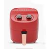 SMSOM Air Fryer, Airfryer Oven Small Air Fryer Cooker, Timer and Temperature Control Air Fryers with Nonstick Basket Dishwasher Safe Auto Shut-Off (1000W) (Color : Red) view 1
