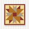 BARN QUILT Block Outdoor Square BQ012-07 | 6 SIZES | Outside Pattern | Wall Art | Yard Art | Barn Quilt Sign | Farm Quilt Design (11.5" x 11.5" 1 sided) view 1