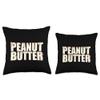 Peanut Butter Jelly Matching Couples Lover Halloween Throw Pillow view 3