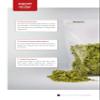 Zip Zag Bag Black (1/2 LB) 50x Large Zipper Bags (11" x 11.75") | Say Goodbye to Stale Herbs And Spices With Food Safe Zipper bags | Resealable, Reusable, Washable, Airtight Bags view 4