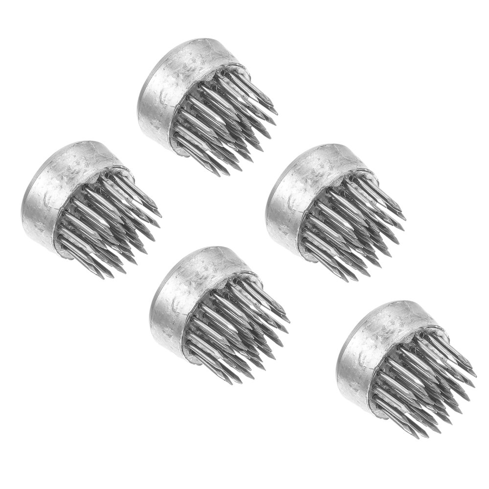 EXCEART 5pcs Flower Arrangement Fixing Base Round Flower Frog Holder for Floral Designs Sturdy Needles for Secure Planting and Arranging