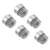 EXCEART 5pcs Flower Arrangement Fixing Base Round Flower Frog Holder for Floral Designs Sturdy Needles for Secure Planting and Arranging view 1