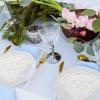 80 Pack Diamond Napkins 6.2 Inch Cocktail Paper Party Disposable, Silver view 4