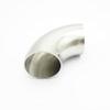 2-1/4" 57mm OD 304 Stainless Steel Sanitary Weld 90 Degree Elbow Pipe Fitting for Home Brew Homebrew Wine Beer Brewing view 2