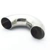 3-1/2" 89mm OD 304 Stainless Steel Sanitary Weld 180 Degree Elbow Pipe Fitting for Home Brew Homebrew Wine Beer Brewing view 1