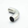 3" 76mm OD 304 Stainless Steel Sanitary Weld 90 Degree Elbow Extension Pipe Fitting for Home Brew Homebrew Wine Beer Brewing view 1