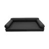 DBM IMPORTS *Cover ONLY*-Style 6 Outdoor Daybed Mattress Bolster Pillow Slipcovers Pipe Trim Crib Size - AD003 view 2