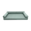DBM IMPORTS *Cover ONLY*-Style 6 Outdoor Daybed Mattress Bolster Pillow Slipcovers Pipe Trim Crib Size - AD002 view 2