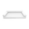 DBM IMPORTS *Cover ONLY*-Style 6 Outdoor Daybed Mattress Bolster Pillow Slipcovers Pipe Trim Crib Size - AD106 view 3