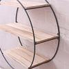 CONMING Wall Shelf Round with 3 Levels,Fashion Hanging Floating Shelves,Home Decor Shelves,Easy to Install,for Bathroom, Bedroom, Living Room,Kitchen, Office view 2