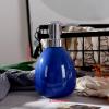 YUEYOULII Shampoo Dispenser Bottle Reusable Liquid Lotion Bottle Ceramic Liquid Dispenser Squeeze Bottle Bathroom Dispensing Soap Dispenser for Kitchen (Color : Blue) view 2