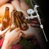 AIZYR Home Brewing Beer Bottle Filler Kits - 304 Stainless Steel Counter Pressure Beer Bottle Filler with CO2 Pressure Gauge Defoaming Device view 2