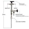 AIZYR Homebrew Beer Bottle Filler, 304 Stainless Steel Counter Pressure Beer Bottling Device Home Brewed Filling Machine CO2 Beer Brewing Kit view 4