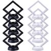 10 Pcs Suspended Floating Display Case, 2.75 in 3D Floating Display Case Coins Display Frame 3D Floating Frame Display Holder Floating Transparent Frame Display Case view 1