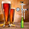 AIZYR 304 Stainless Steel Counter Pressure Bottle Filler with 0-60 Pressure Gauge, Homebrew Beer Filling Machine Device Oxygen-free Contact Transfer Kit view 2