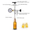 AIZYR 304 Stainless Steel Counter Pressure Bottle Filler with 0-60 Pressure Gauge, Homebrew Beer Filling Machine Device Oxygen-free Contact Transfer Kit view 4