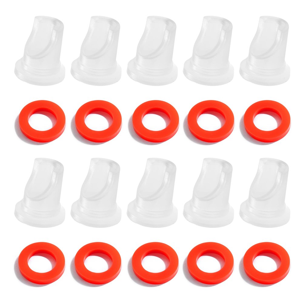10 Beer Keg Coupler Check Valve&Washer Gaskets for Sankey Couplers D Type
