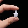 Beaupretty 100pcs Replacement Bottle Stoppers Lash Extension Tools Eyelash Bottle Pins Replacement Nozzle for Bottle Eye Lashes White Substitute Universal view 3