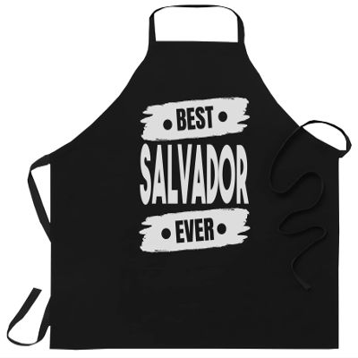 99WakeUp Men Best SALVADOR Ever - Personalized SALVADOR Name Birthday Apron 1 Size fits all Men Women - Aprons Workwear