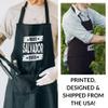 99WakeUp Men Best SALVADOR Ever - Personalized SALVADOR Name Birthday Apron 1 Size fits all Men Women - Aprons Workwear view 4