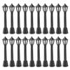 FOMIYES 20Pcs Miniature Street Lamp Model Plastic Tiny Lights for Decoration Micro Landscape DIY Fairy Garden Home Desktop view 1