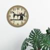 ArogGeld Sewing Room Wall Clock Sewing Machine Clocks Silent One Size view 4