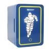 Michelin Mini Fridge - Refrigerator for Bedroom Office, Portable Table Top Beverage Cooler, 12V 110V Refrigerador For Drinks, Soda, Wines, Use In Car, Dorm, Outdoor, Patio, 8 Can view 1
