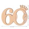 24 pcs 60th Birthday Party Favors Bottle Opener-Black and Gold 60th Birthday Anniversary Party Souvenir Keepsake for Guest,60 Birthday Party Decor Supplies (Black 60, 24) view 2