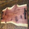 Charcuterie Board Large Live Edge Wood, Red Cedar Serving Trays With Handles, Wedding/Housewarming/Anniversary/Christmas Gift view 2