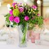 CS Crystal Vase 12-inch high, Cabbage Design, for Flowers & Decor. Lovely Nice Shiny Piece. Perfect as a Gift, Suitable for All Occasions view 3