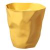 WYDNX Trash Can Trash Can Creative,Household Kitchen Garbage Can,NordicLiving Room Bathroom Personality Basket Wastebaskets Home Use (Color : Yellow) view 1