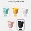 WYDNX Trash Can Trash Can Creative,Household Kitchen Garbage Can,NordicLiving Room Bathroom Personality Basket Wastebaskets Home Use (Color : Yellow) view 3