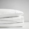 1000 Thread Count 100% Egyptain Cotton Sheet Set, 4 PCs Long Staple Combed Cotton Bedsheets, Soft & Silky Sateen Weave Fits Mattress Upto 18'' Extra Deep Pocket (Twin-XL, White) view 2