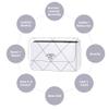 DGAZ Purse Pillow Insert for Chanel 19 Bags, Memory Foam, Silky Pillow Shaper for Luxury HandbagsWhite19-Jumbo30 view 3