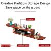 WANGPP Wall Mounted Floating TV Cabinet,Floating TV Stand Wall Mount Shelf Decorative,Media Console,Entertainment Center Cabinet Component,Floating Entertainment Unit for Living Room Bedroom view 3