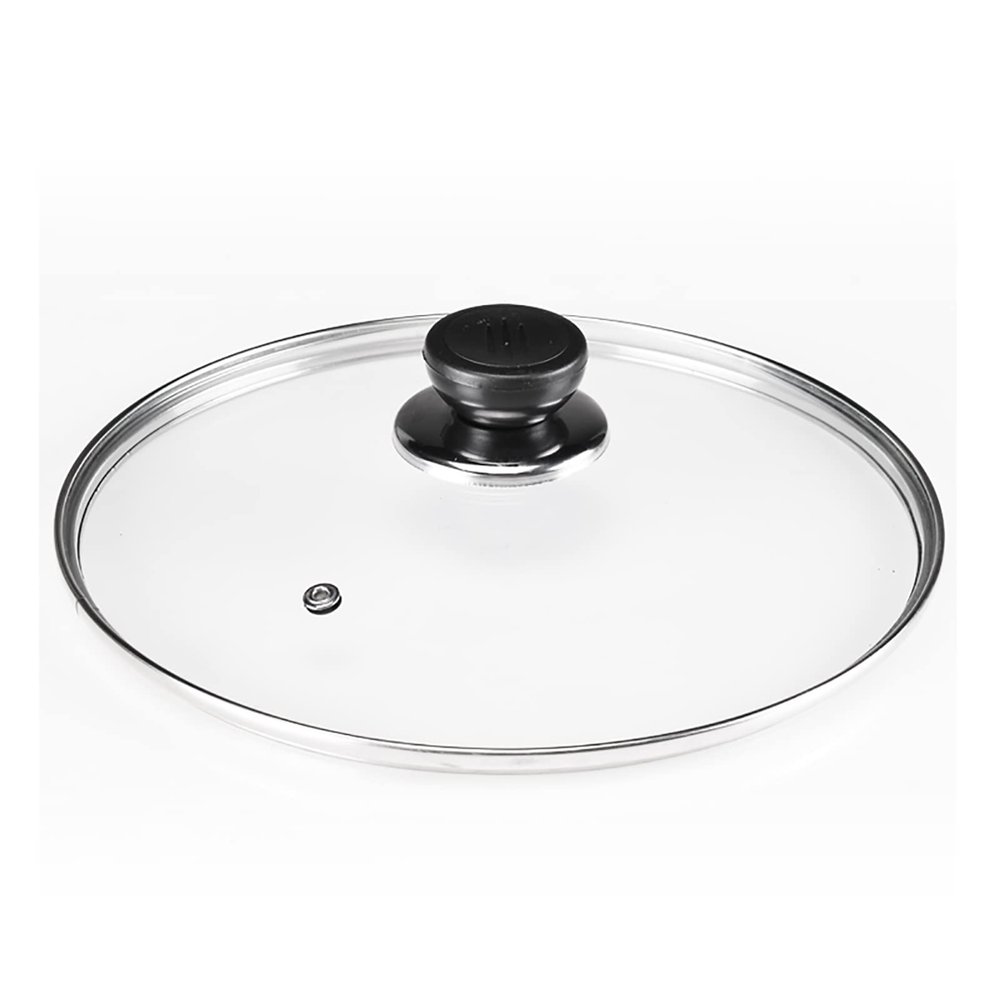 Frying Pan Lid/Saucepan LidTempered Glass Visible Cooking PotCookware Lid Replacement Lid for KitchenCover(16-34cm) (Size : 20cm)