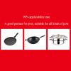 Frying Pan Lid/Saucepan LidTempered Glass Visible Cooking PotCookware Lid Replacement Lid for KitchenCover(16-34cm) (Size : 20cm) view 3