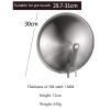 304 Stainless Steel Pot Lid/Saucepan LidCookware Lid Replacement Lid for Kitchen  Cooking Pot Cover(30cm) (Color : A) view 2