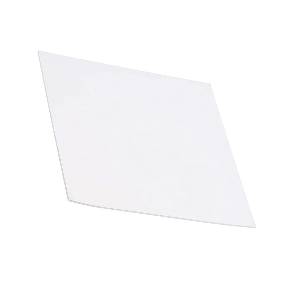XMRISE Silicone Rubber Sheet Plate Mat Home Industry Heat Resistant Support Gaskets Plumbing White 470 * 270 * 5mm