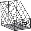 Dongng Book Rack,Office Bookends & Book Racks,Magazine Holders,File Sorter Organizer,Double Storage Rack,for Magazines,Books,etc Portable view 1